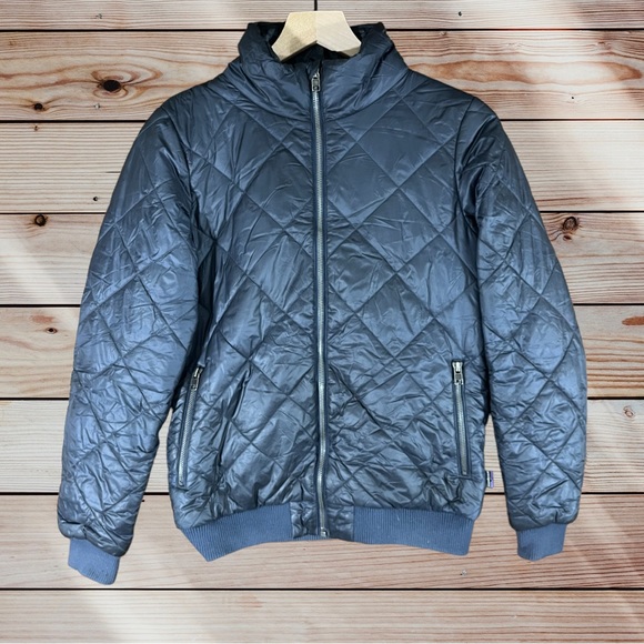 Patagonia Jackets & Blazers - Womens Patagonia Worn Wear Prow Bomber Jacket size XS Navy Quilted